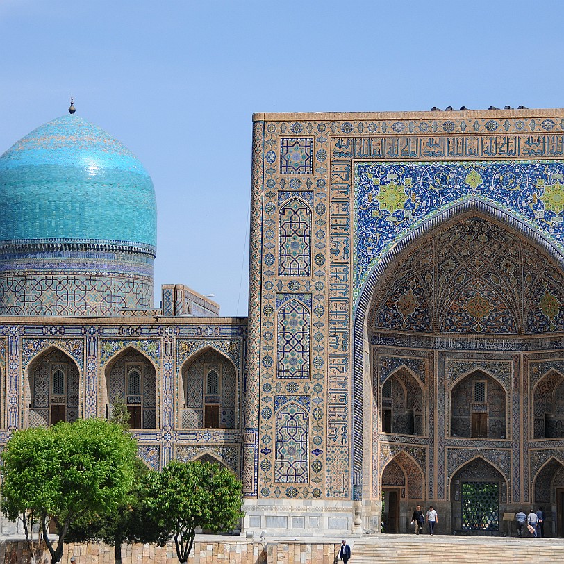 2012-05 Usbekistan [055] Der Registan-Platz, Samarkand, Usbekistan
